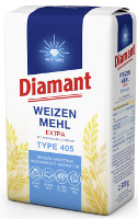 Diamant Weizenmehl Extra Type 405 1 kg Packung
